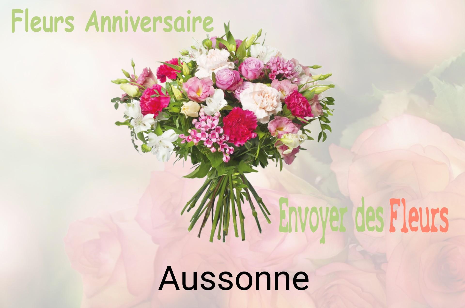 Bouquet de fleurs d’anniversaire livré à Aussonne